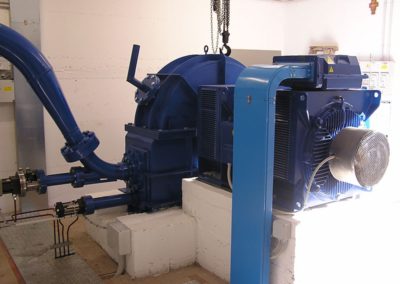 Vignai (IM) hydroelectric power station  Pelton 470 kW